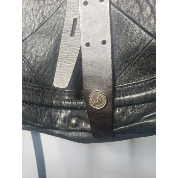 Revel Womens Purse Black Leather - Picture 3 of 7